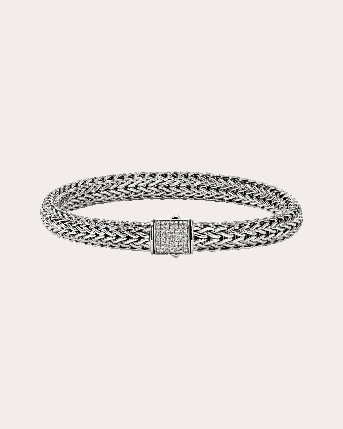 Diamond 7.5mm Icon Chain Bracelet