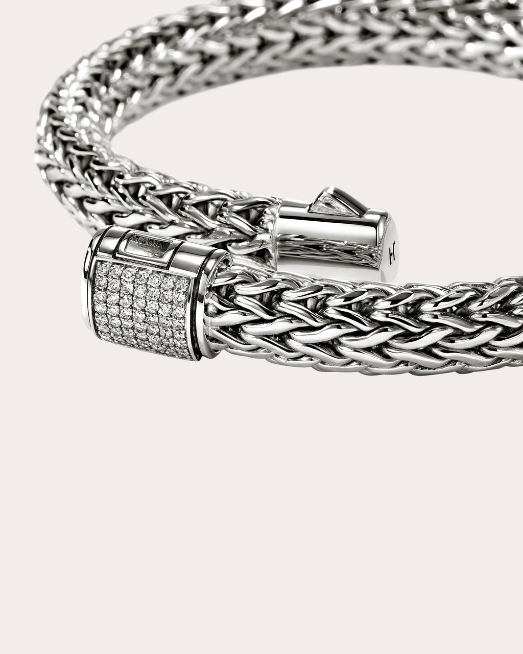 Diamond 7.5mm Icon Chain Bracelet