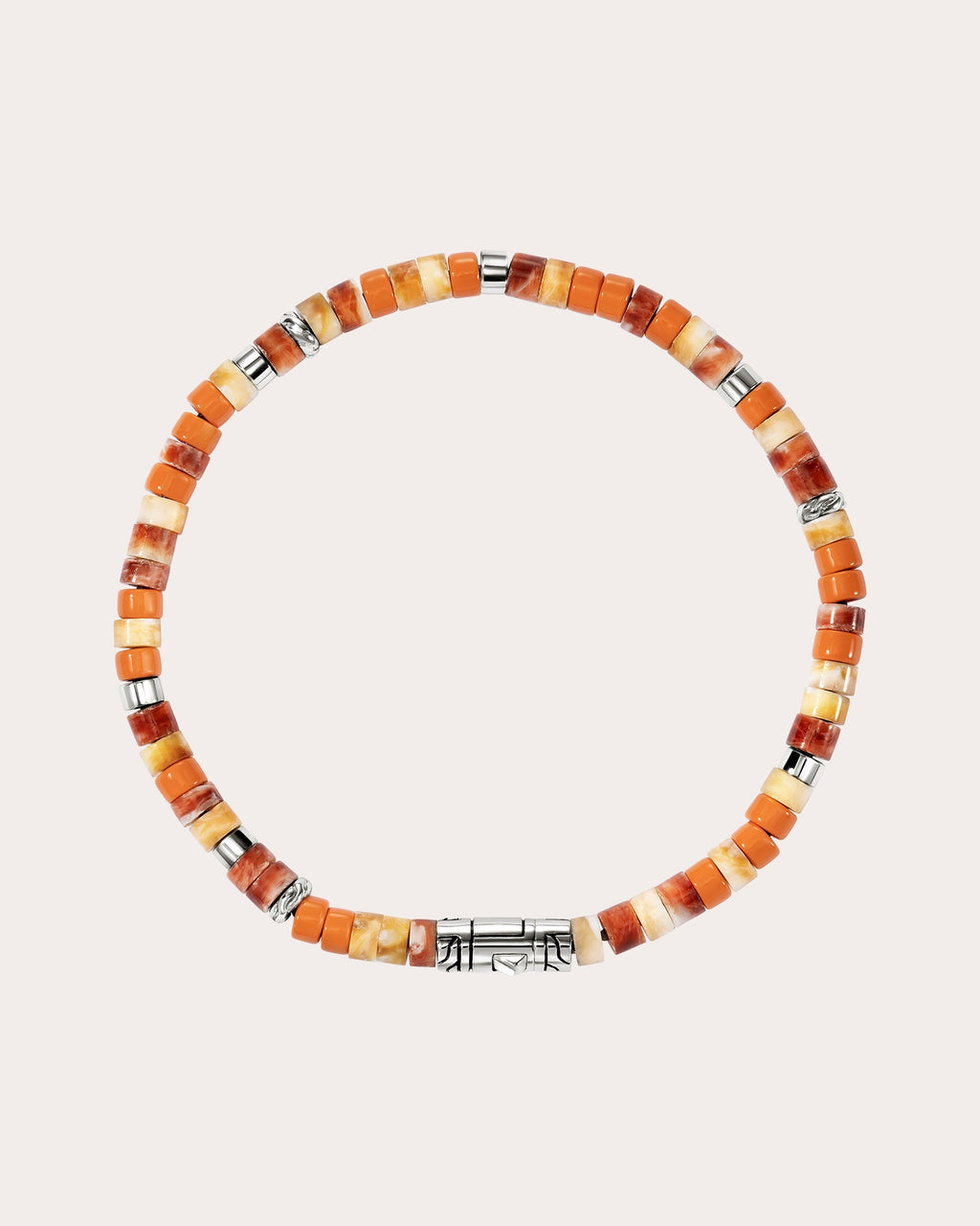 Spiny Oyster Heishi Bracelet