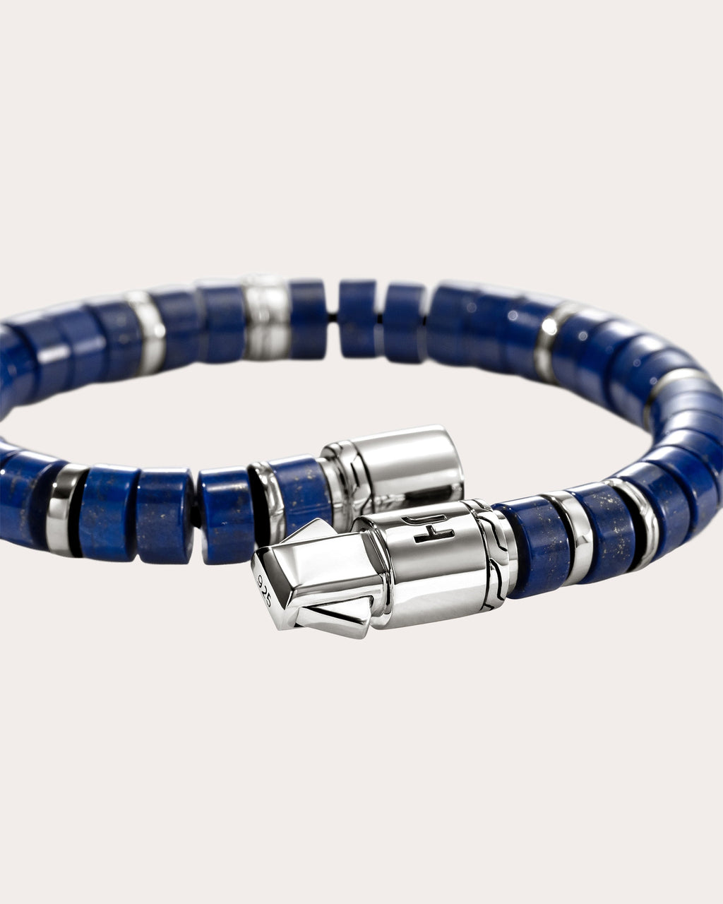 8mm Lapis Lazuli Heishi Bracelet