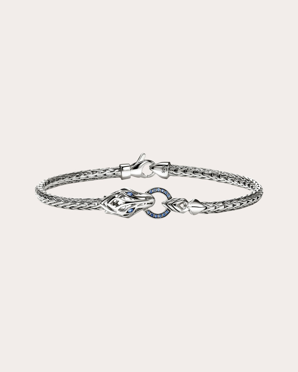 Blue Sapphire Naga Bracelet