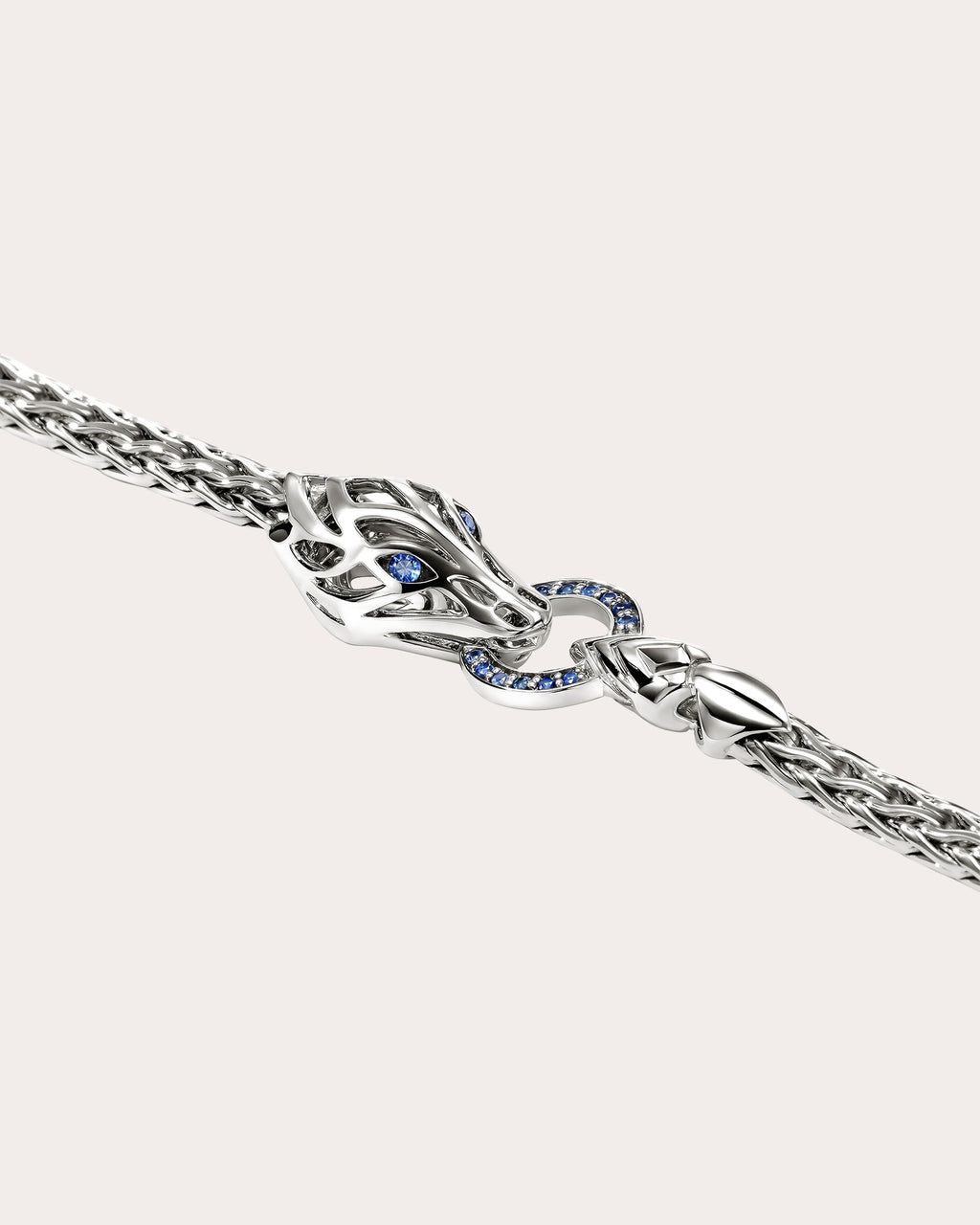 Blue Sapphire Naga Bracelet