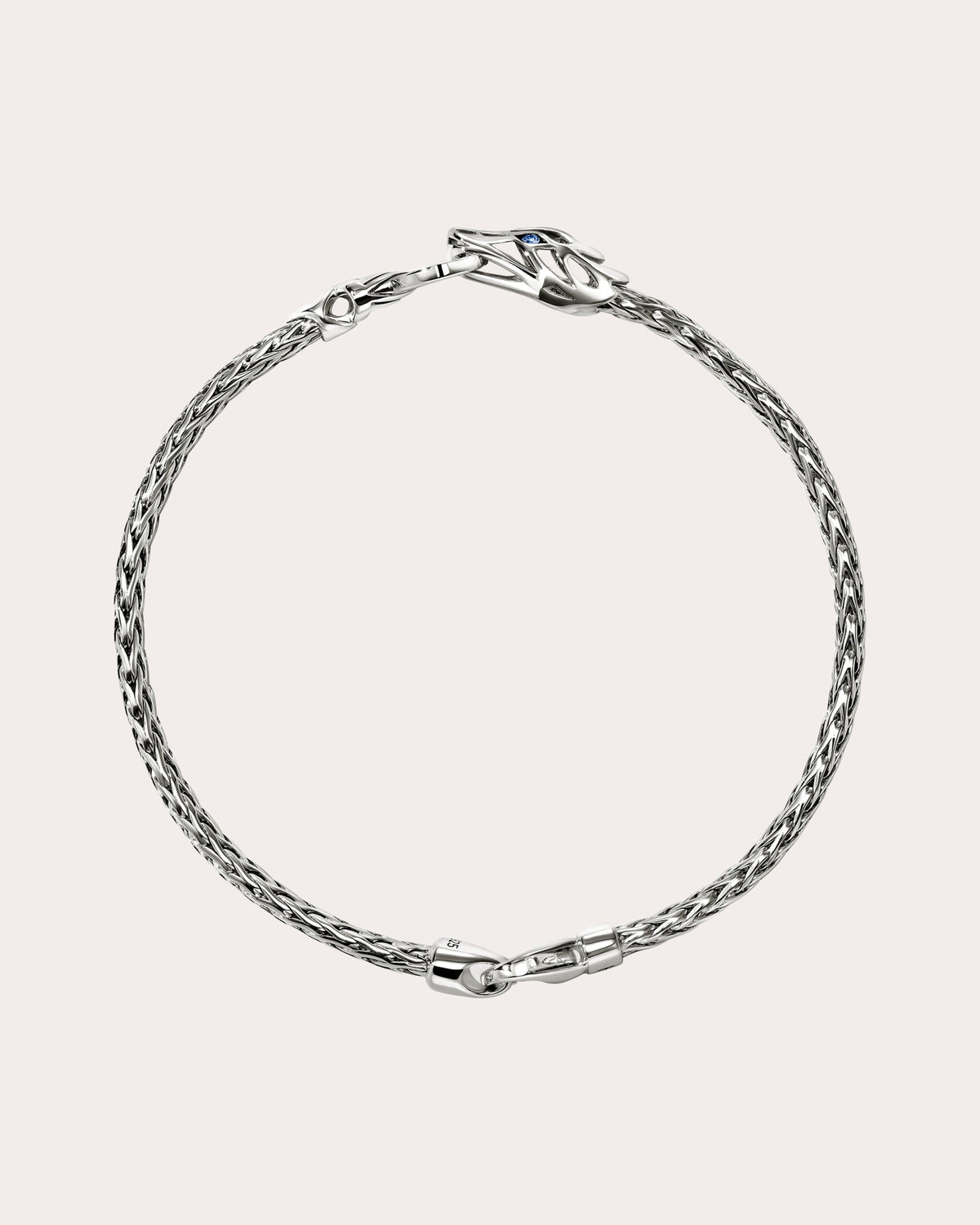 Blue Sapphire Naga Bracelet
