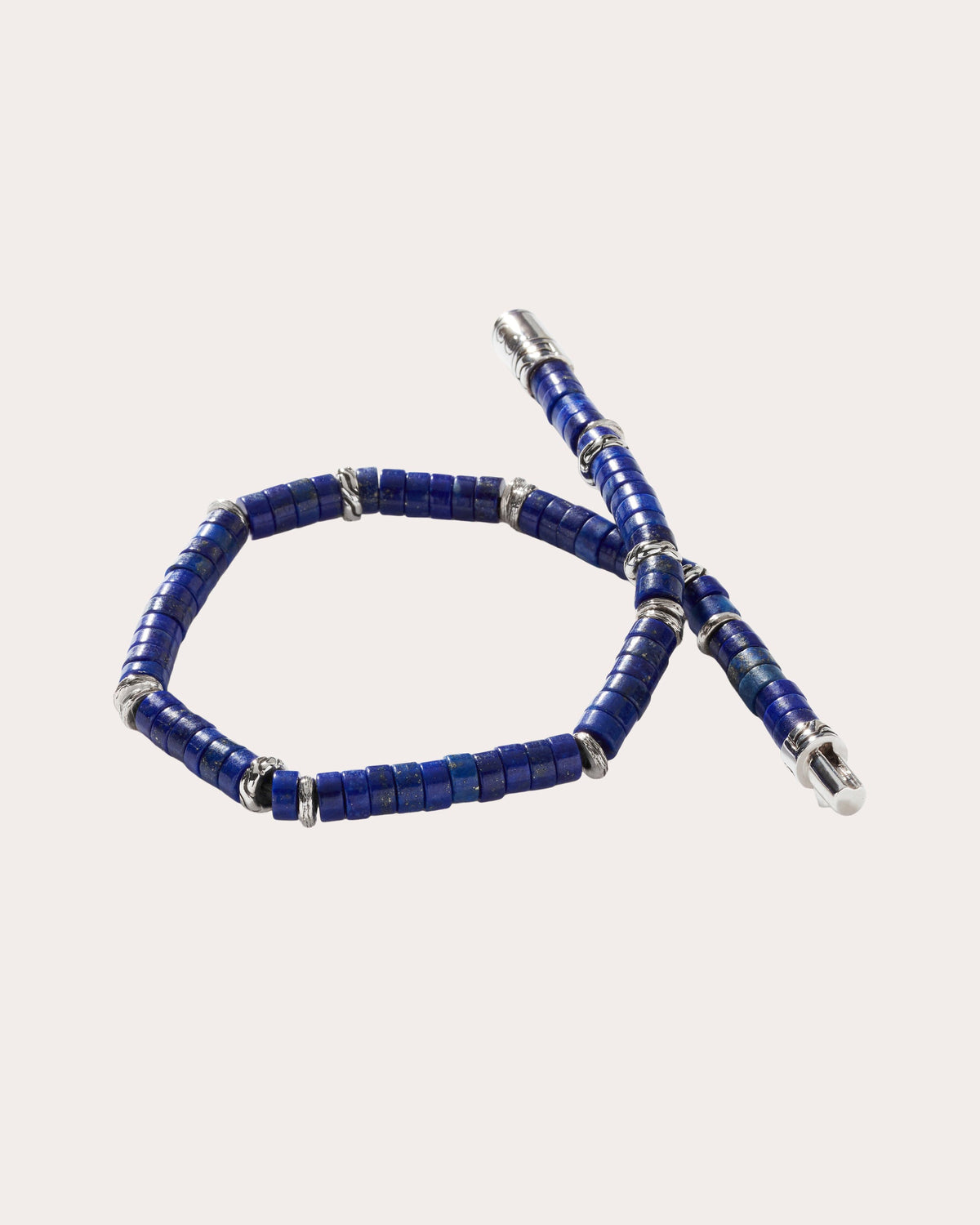 4mm Lapis Lazuli Heishi Bracelet