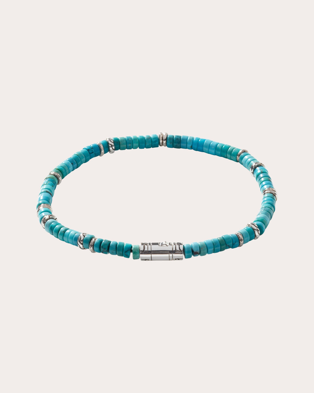 4mm Turquoise Heishi Bracelet
