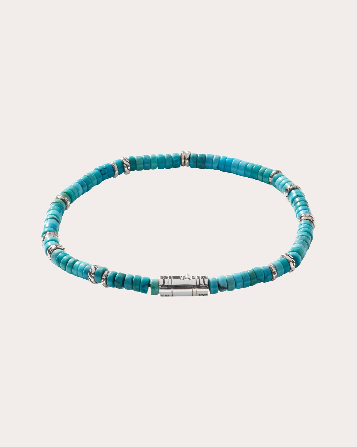 4mm Turquoise Heishi Bracelet