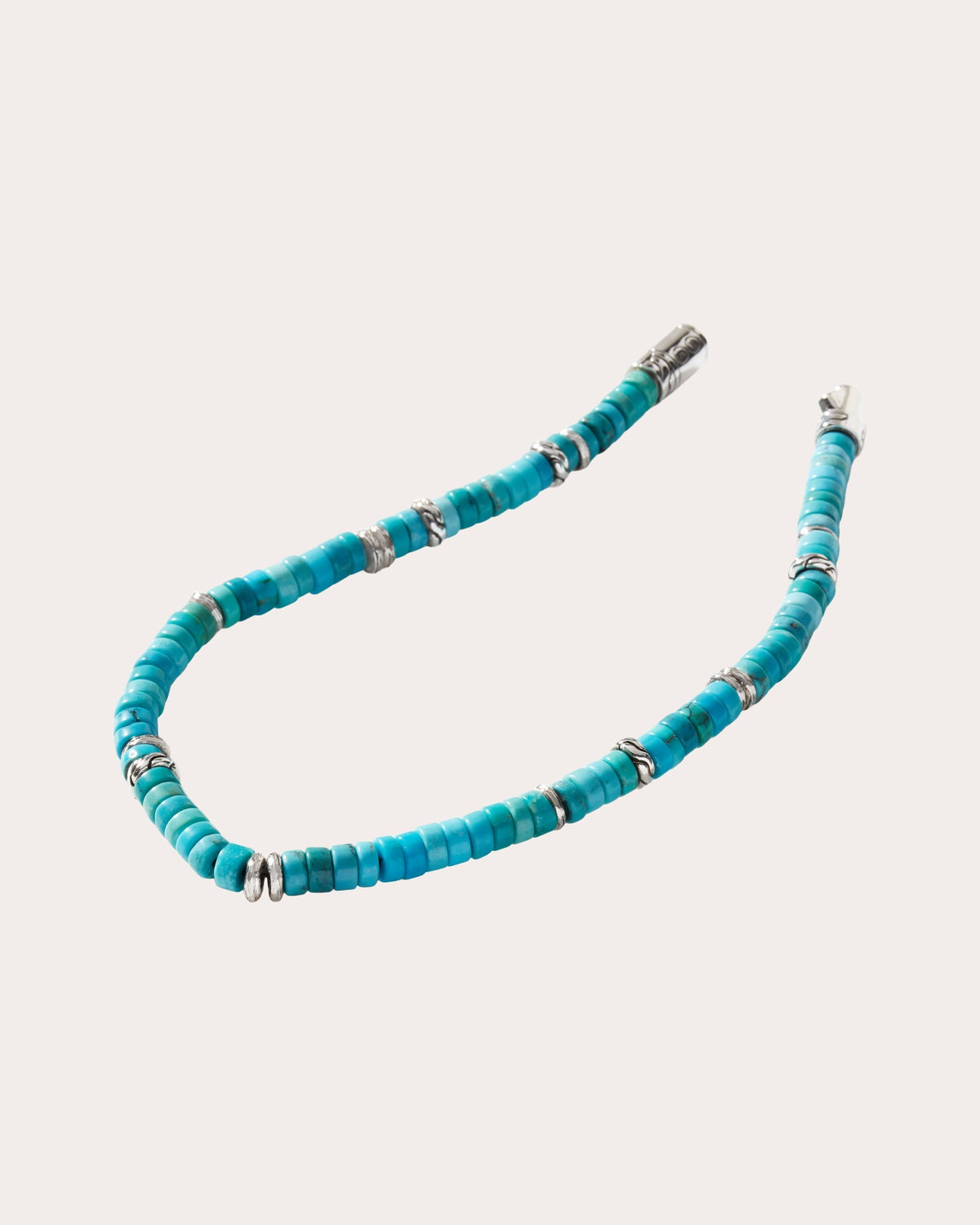 4mm Turquoise Heishi Bracelet