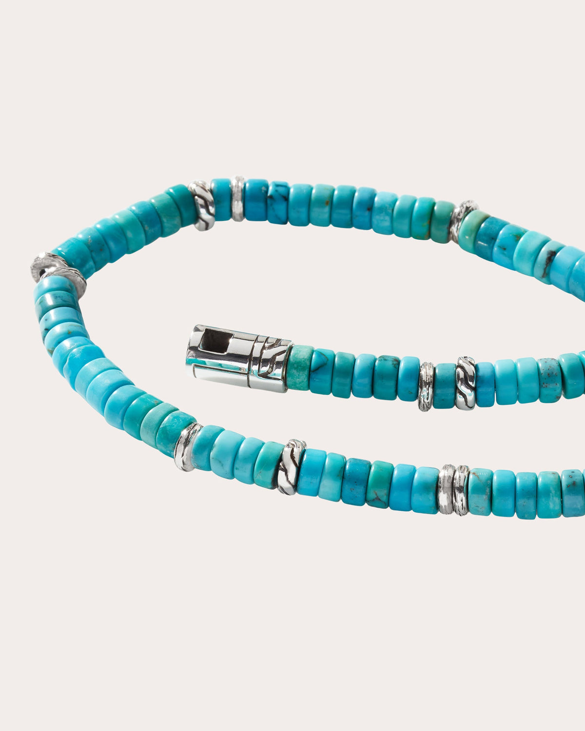 4mm Turquoise Heishi Bracelet
