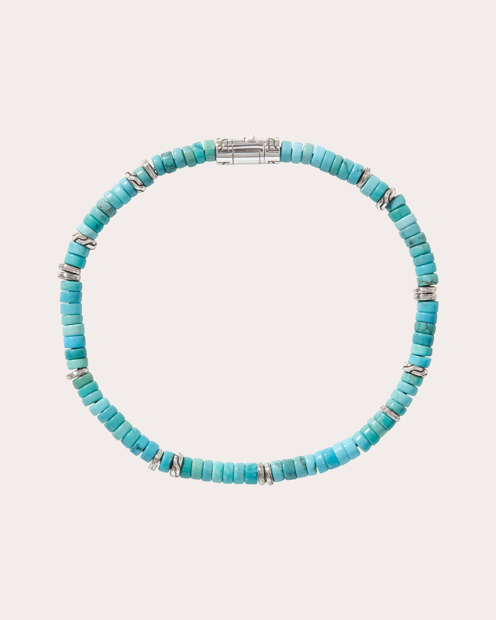 4mm Turquoise Heishi Bracelet