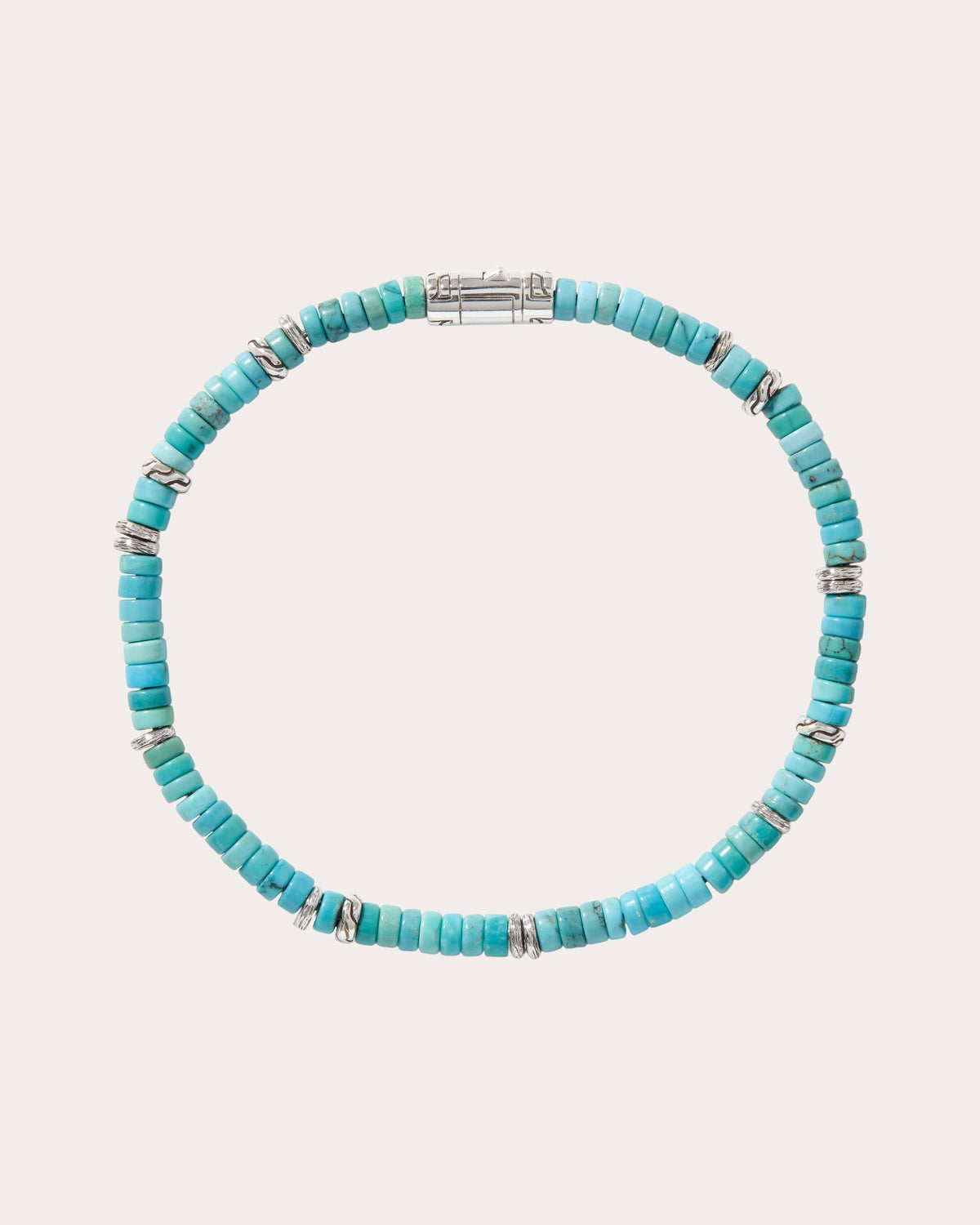 4mm Turquoise Heishi Bracelet