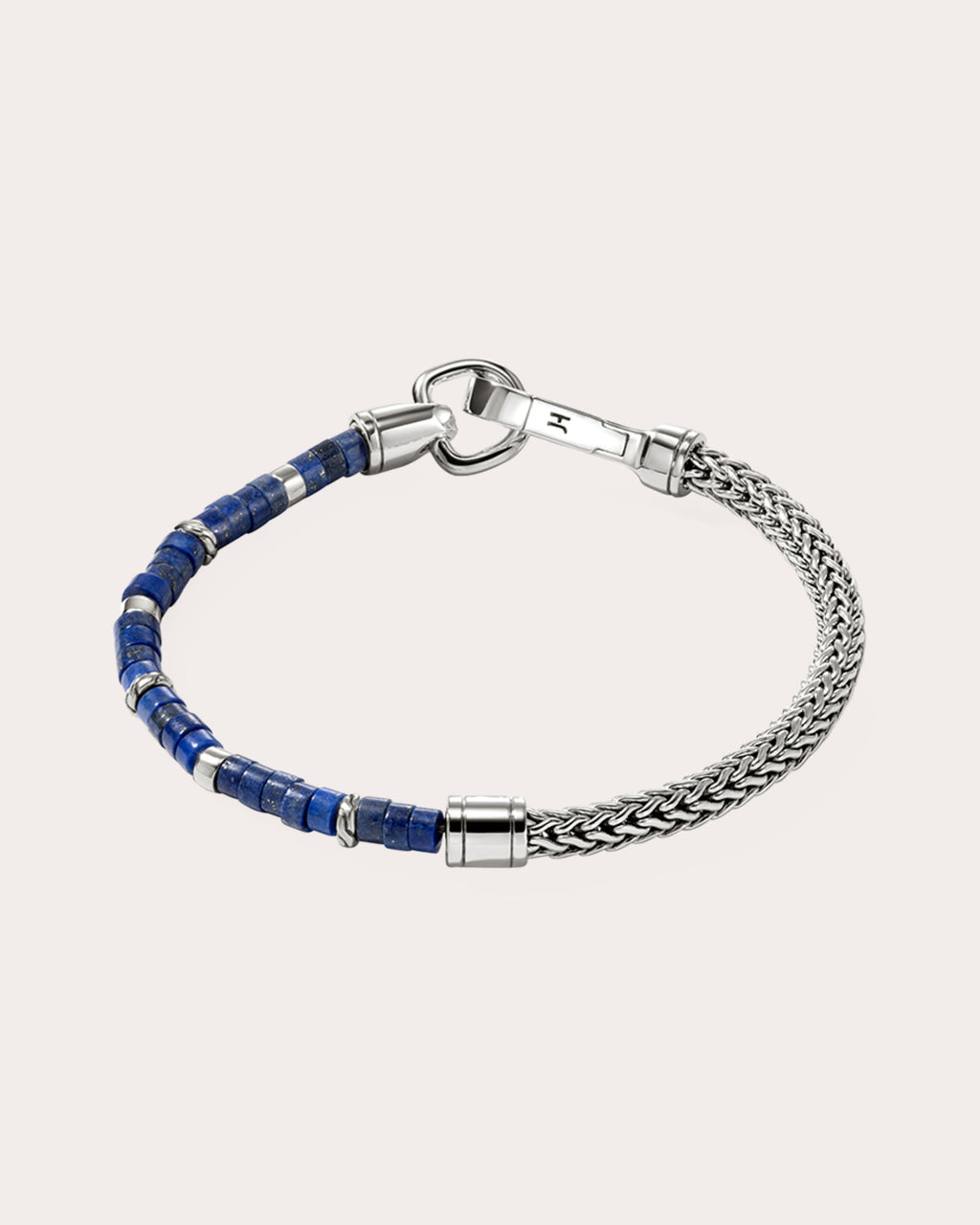 Lapis Lazuli Heishi Chain Bracelet