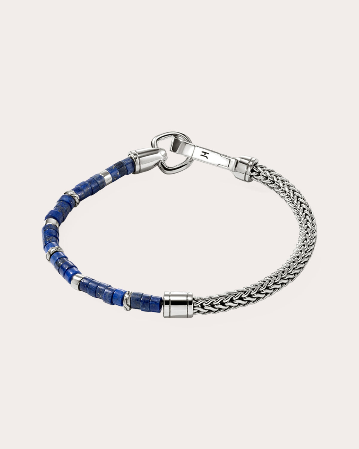 Lapis Lazuli Heishi Chain Bracelet