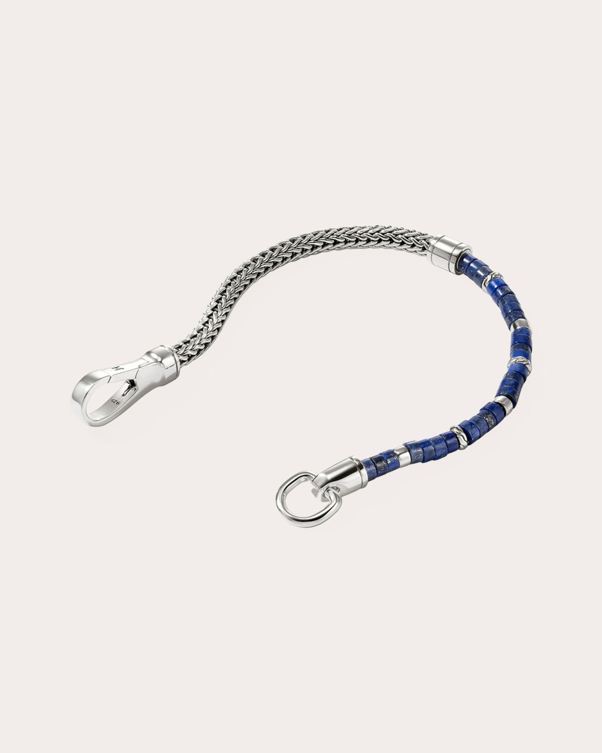 Lapis Lazuli Heishi Chain Bracelet