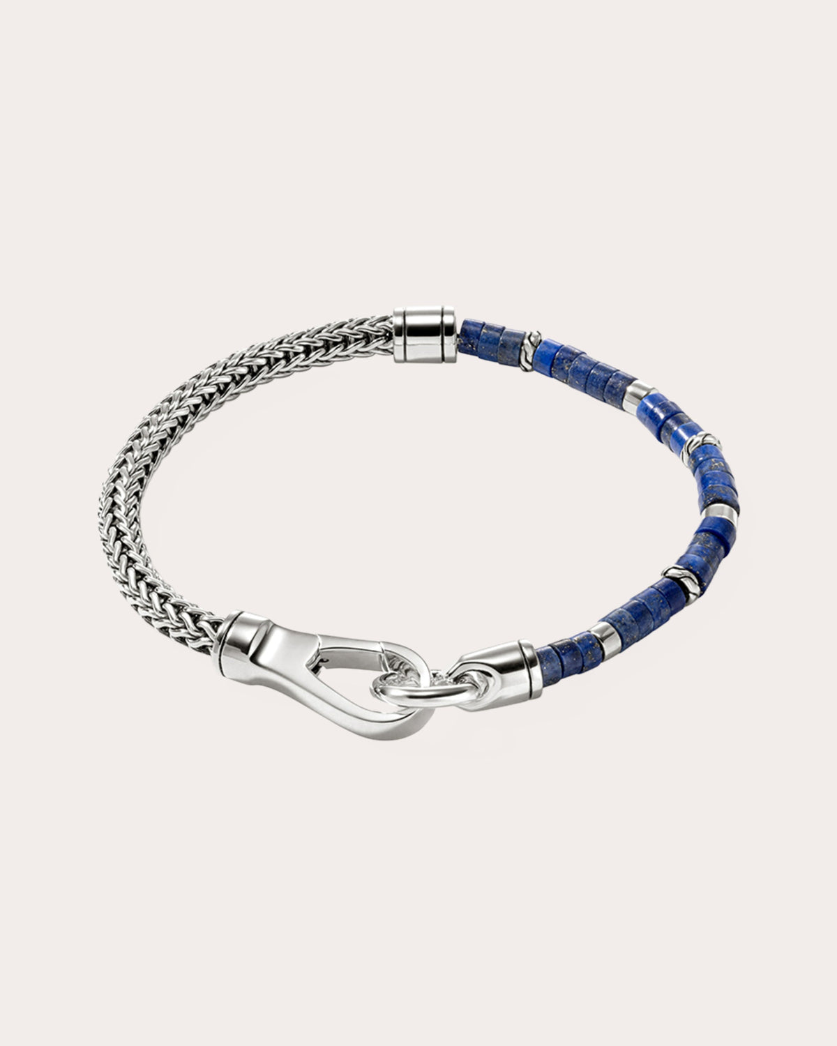 Lapis Lazuli Heishi Chain Bracelet