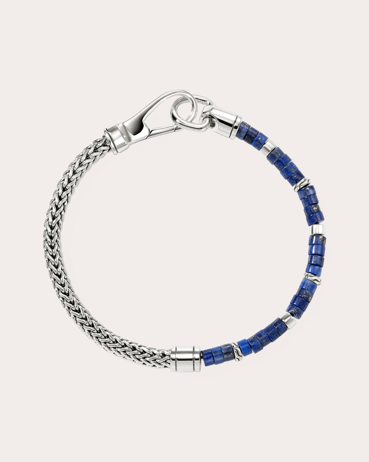Lapis Lazuli Heishi Chain Bracelet