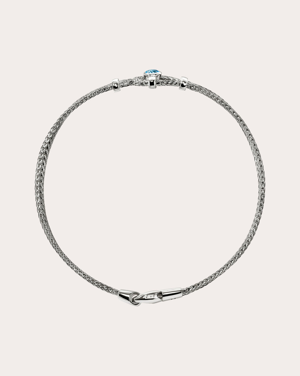 Swiss Blue Topaz Icon Bracelet
