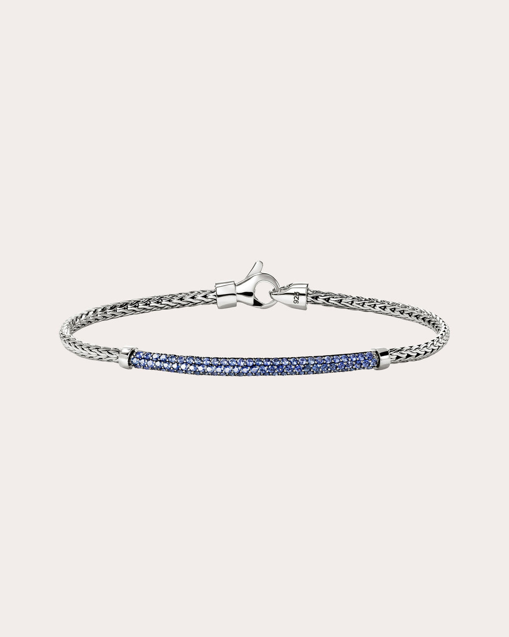 Blue Sapphire JH Essential Pavé Bracelet