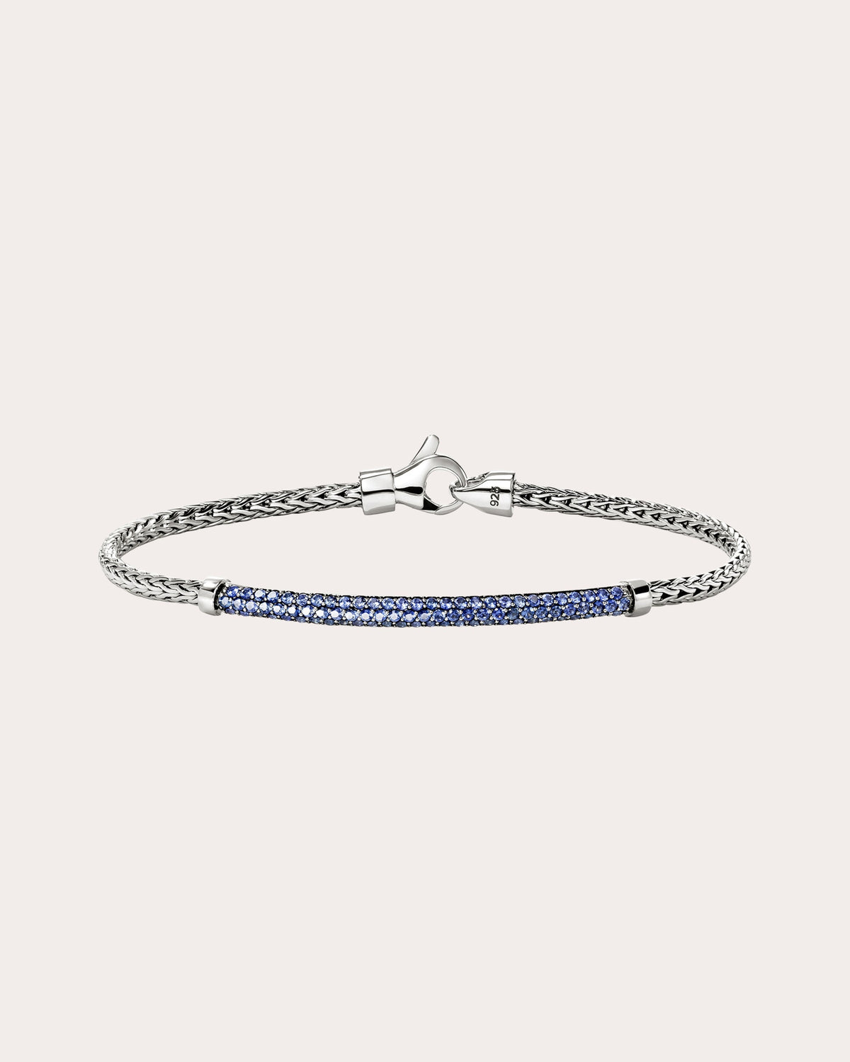 Blue Sapphire JH Essential Pavé Bracelet