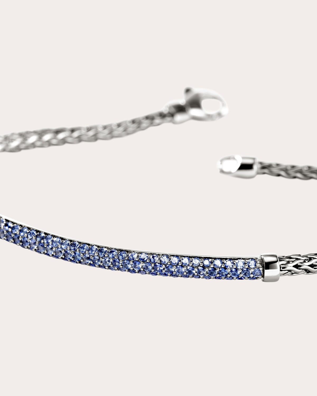 Blue Sapphire JH Essential Pavé Bracelet