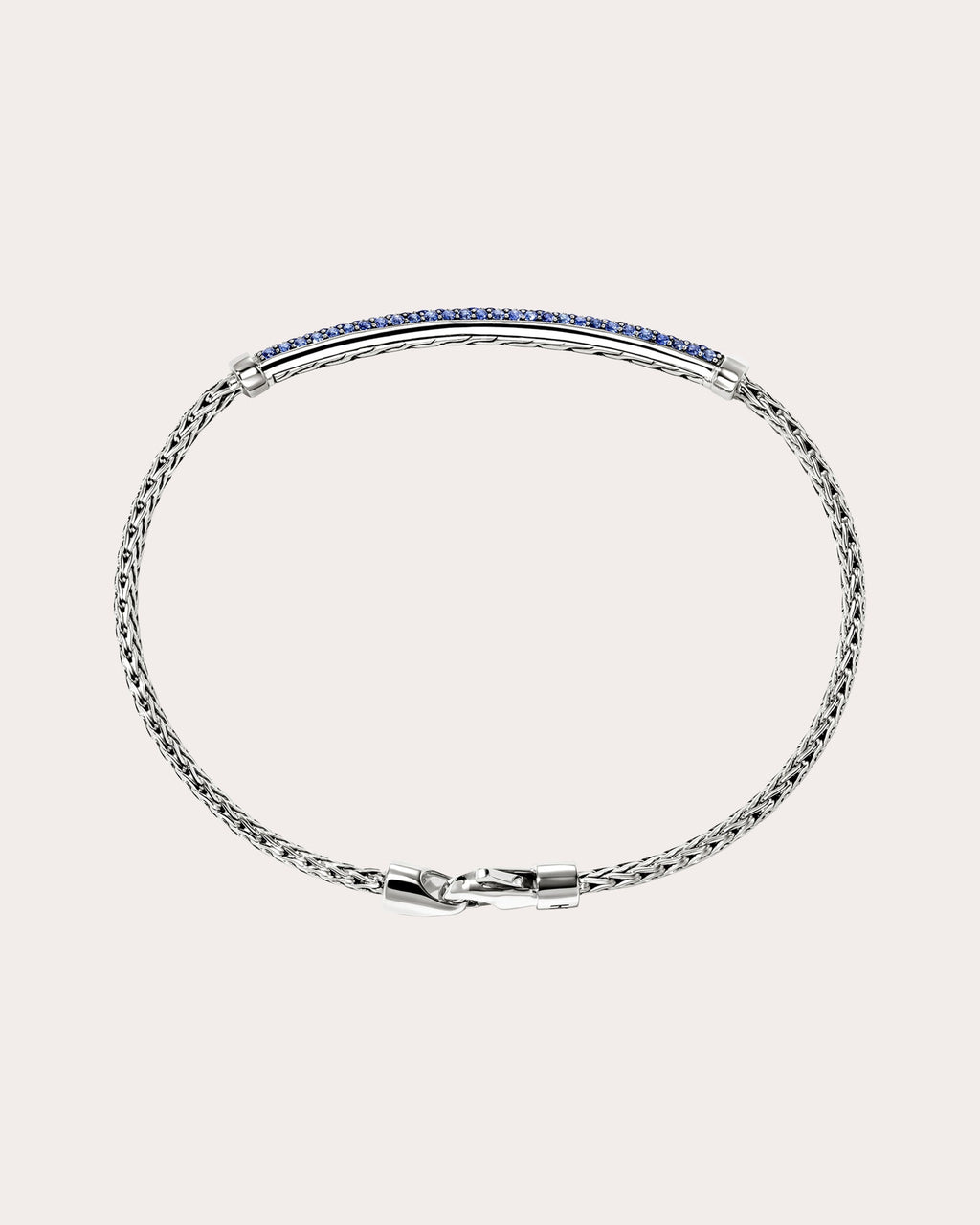 Blue Sapphire JH Essential Pavé Bracelet