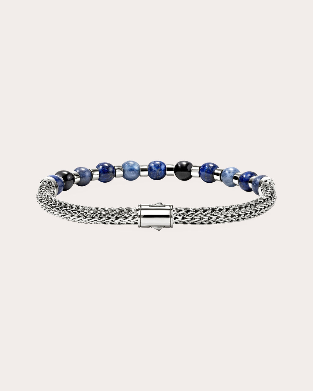 Lapis Lazuli & Sodalite Beaded Bracelet