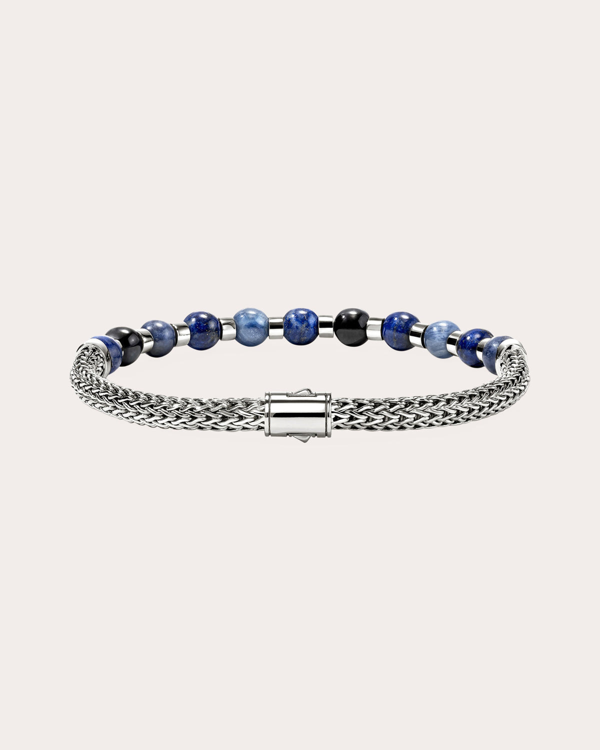 Lapis Lazuli & Sodalite Beaded Bracelet