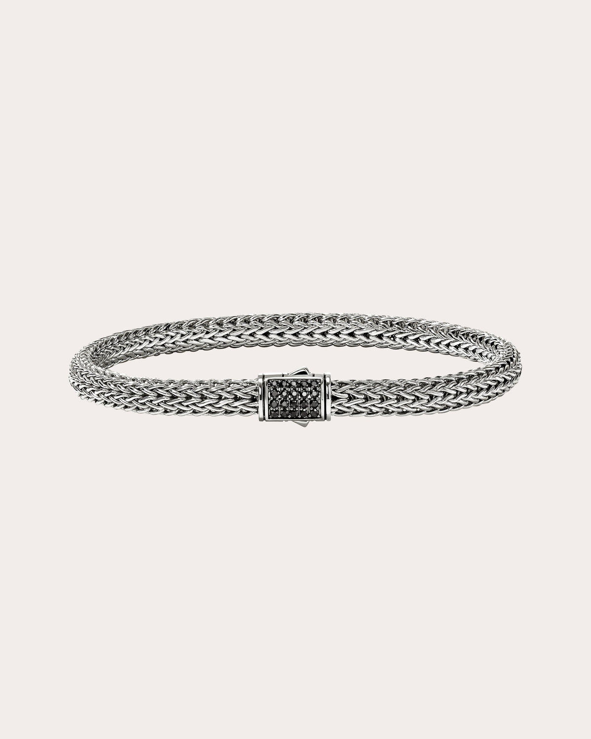 Black Sapphire 5mm Icon Chain Bracelet