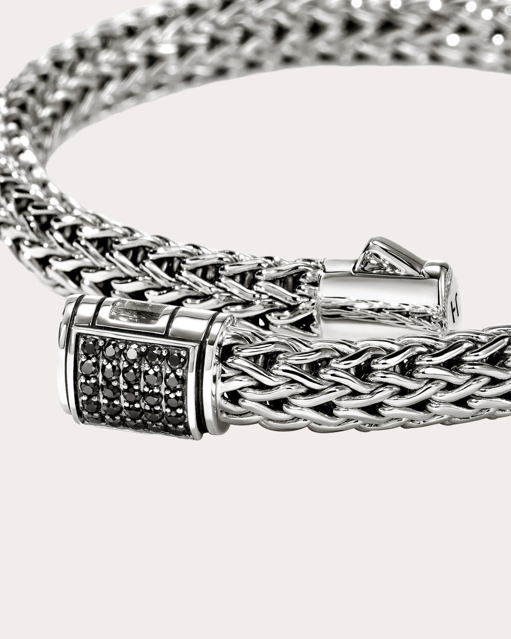 Black Sapphire 6.5mm Icon Chain Bracelet