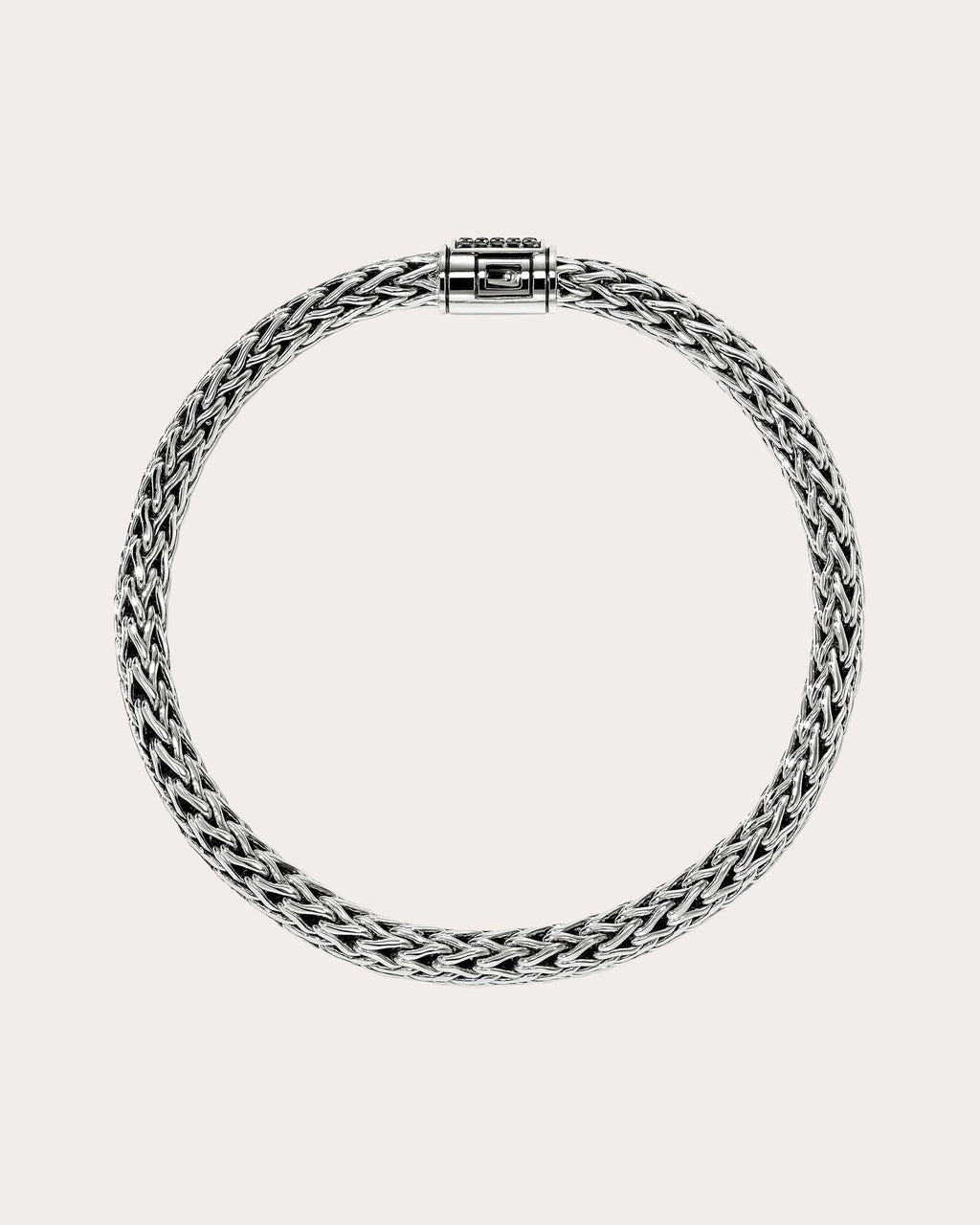 Black Sapphire 6.5mm Icon Chain Bracelet
