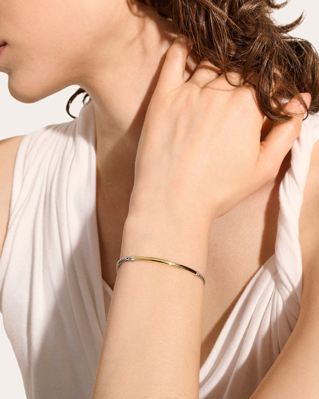 Two-Tone JH Essential Bracelet