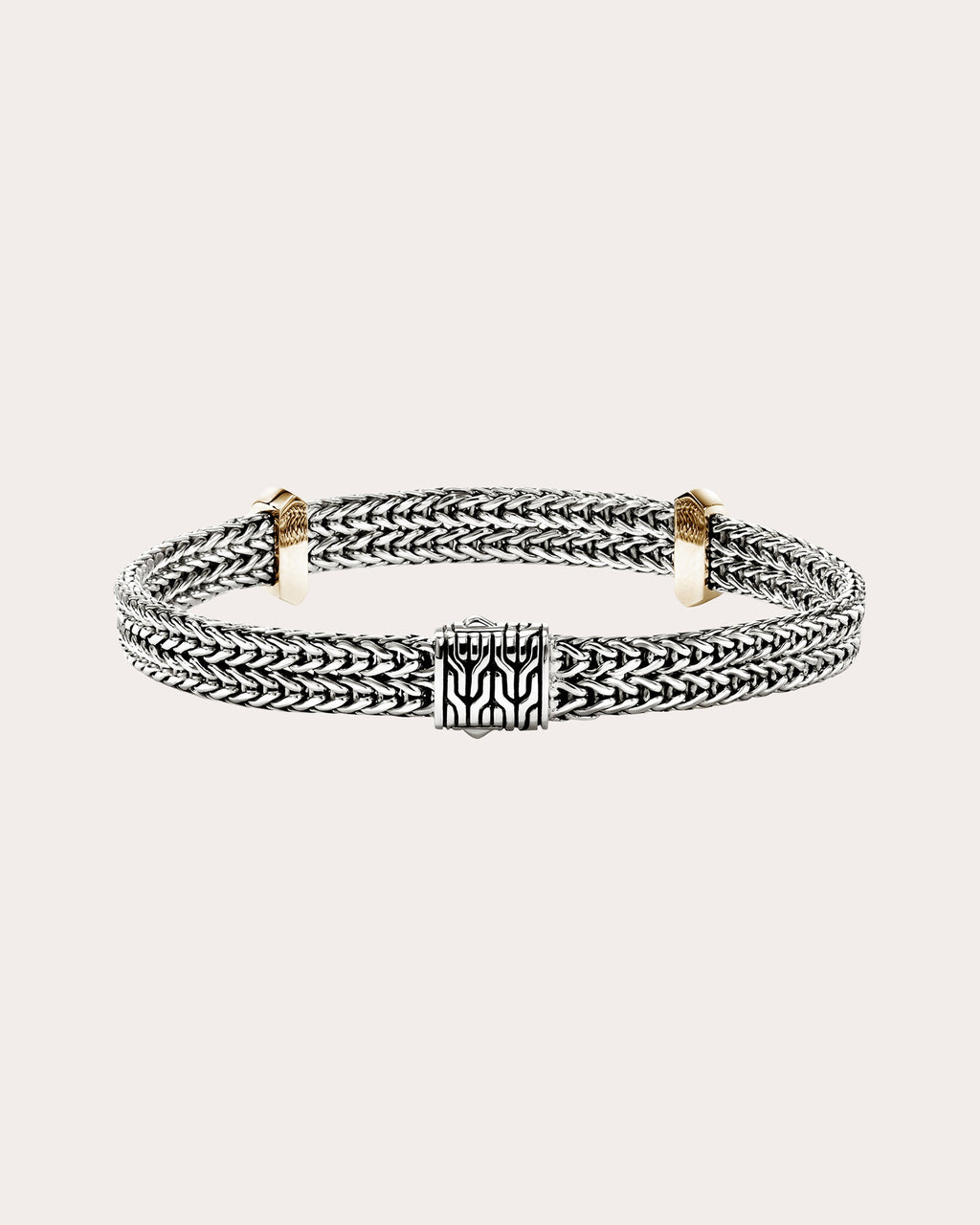 Two-Tone 6mm Icon Link Bracelet