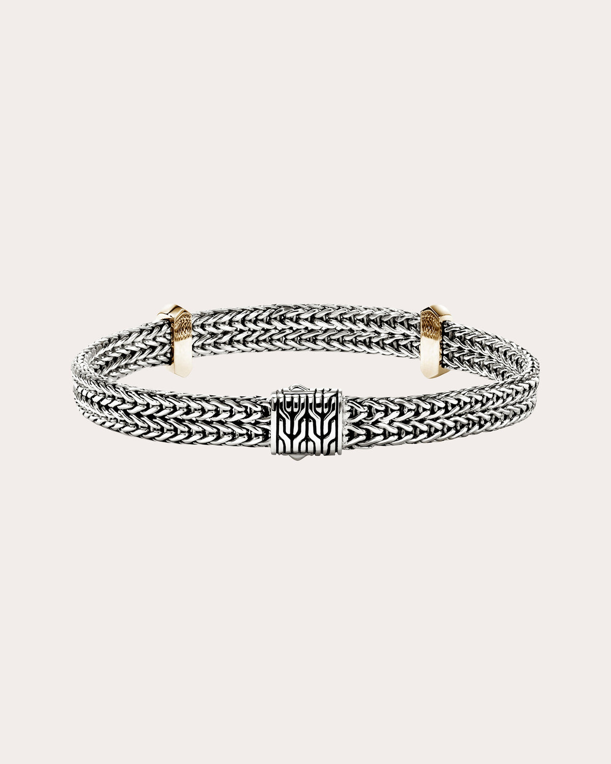 Two-Tone 6mm Icon Link Bracelet