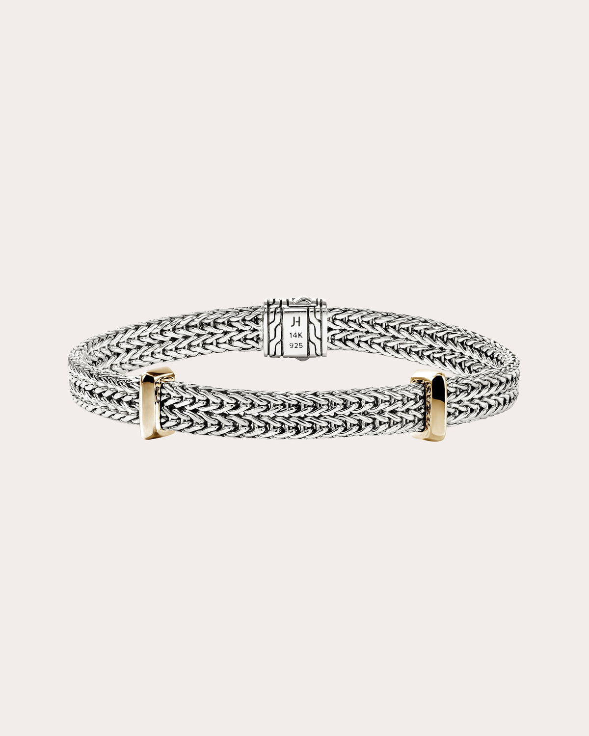 Two-Tone 6mm Icon Link Bracelet
