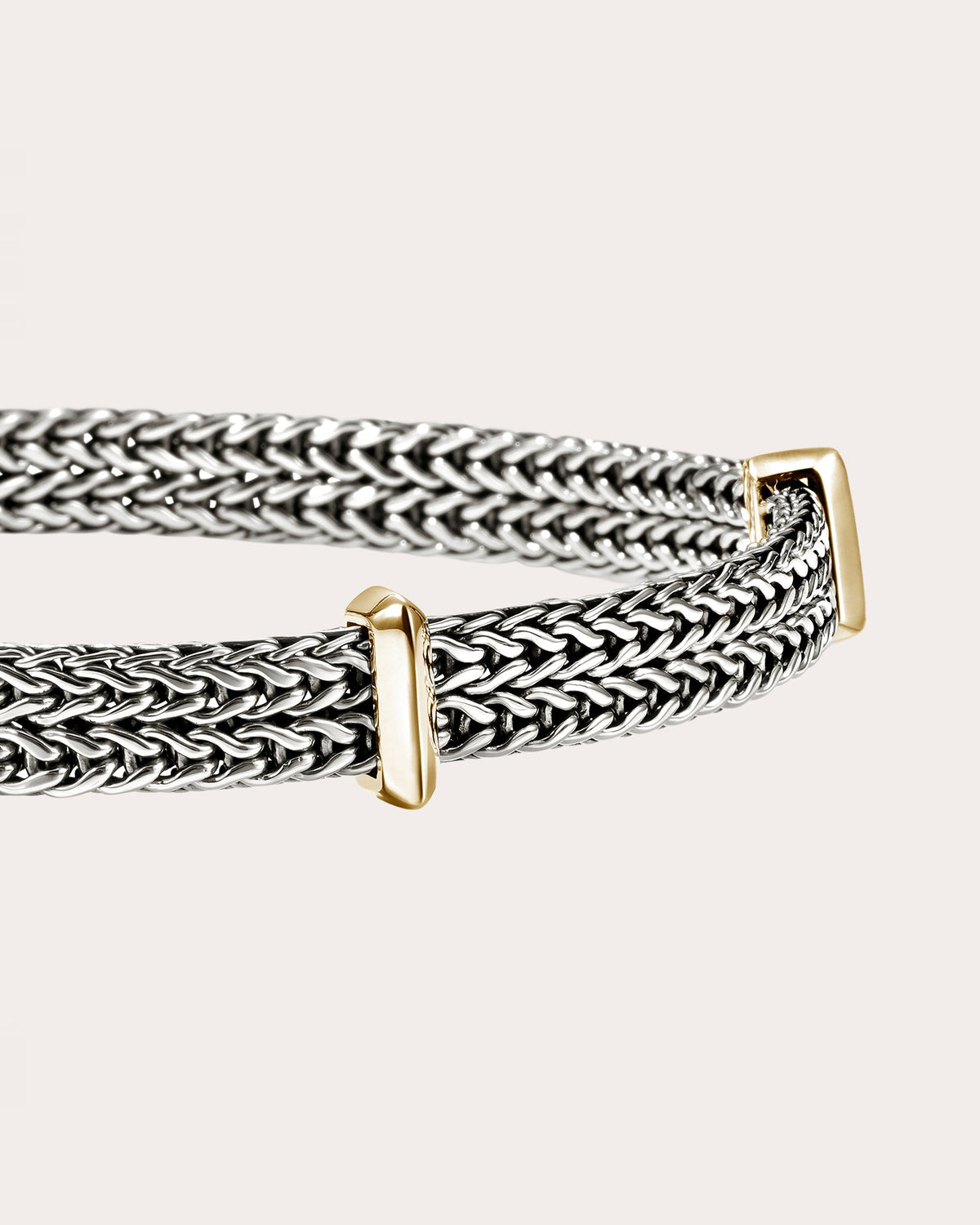 Two-Tone 6mm Icon Link Bracelet