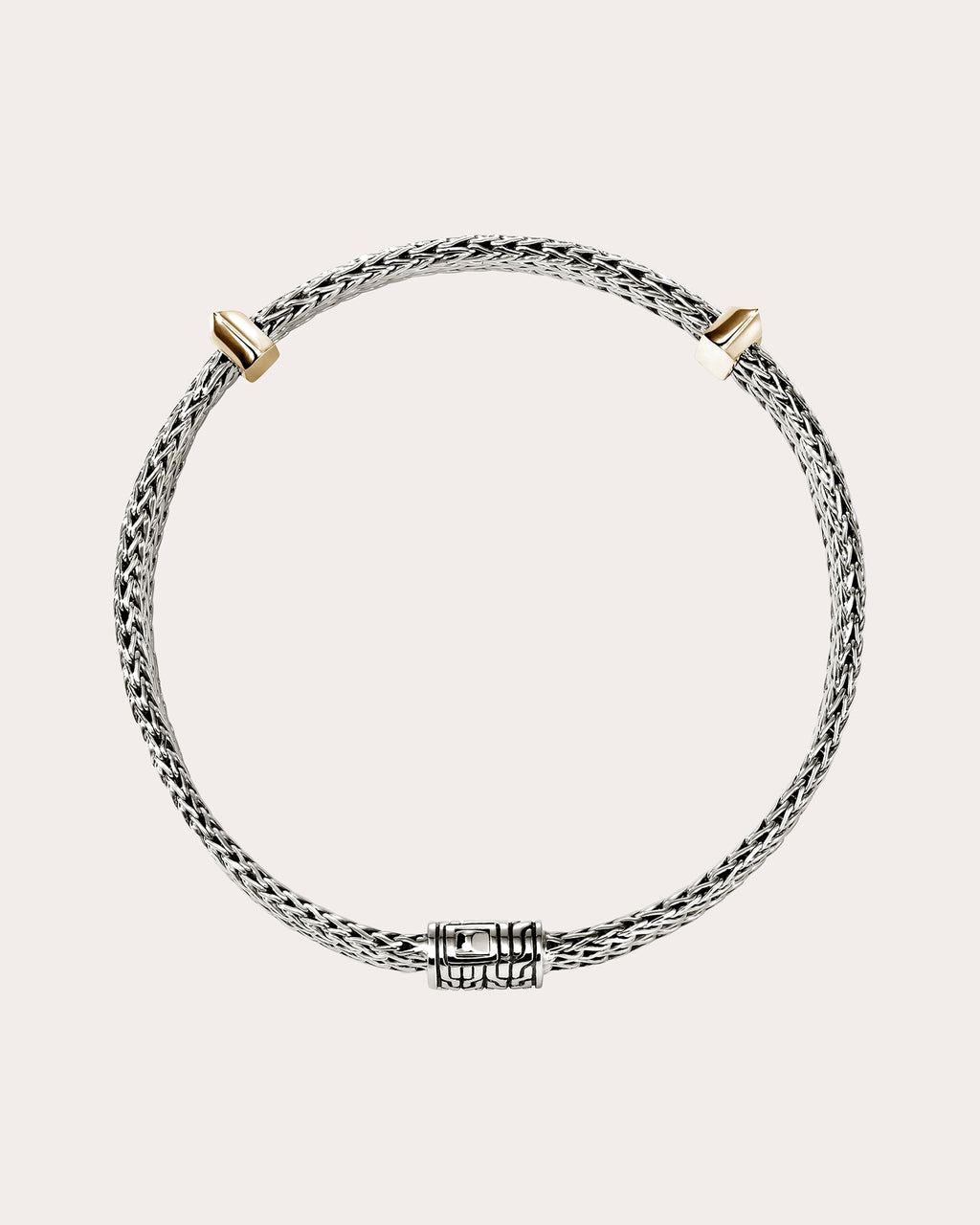 Two-Tone 6mm Icon Link Bracelet