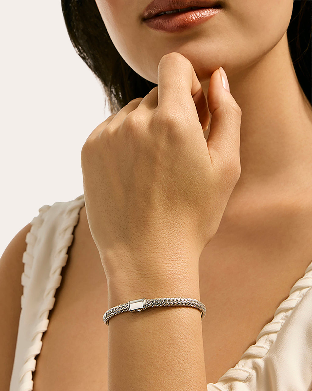 Two-Tone 5mm Icon Chain Bracelet