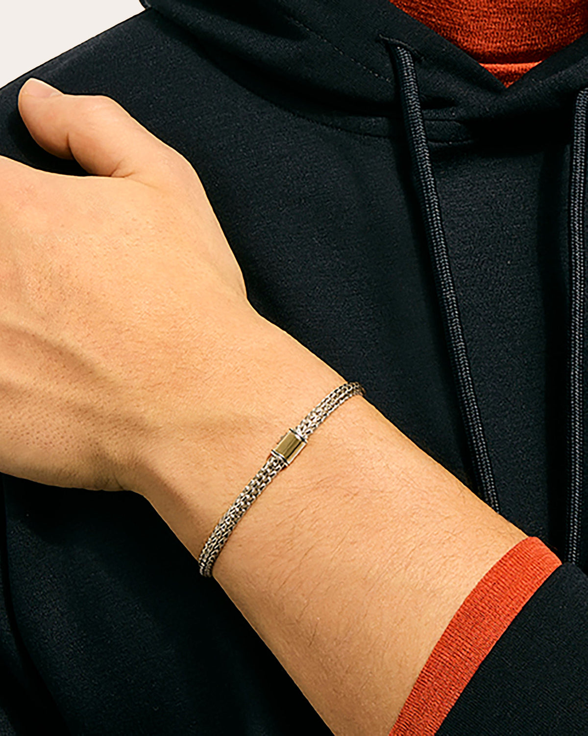 Two-Tone 5mm Icon Chain Bracelet