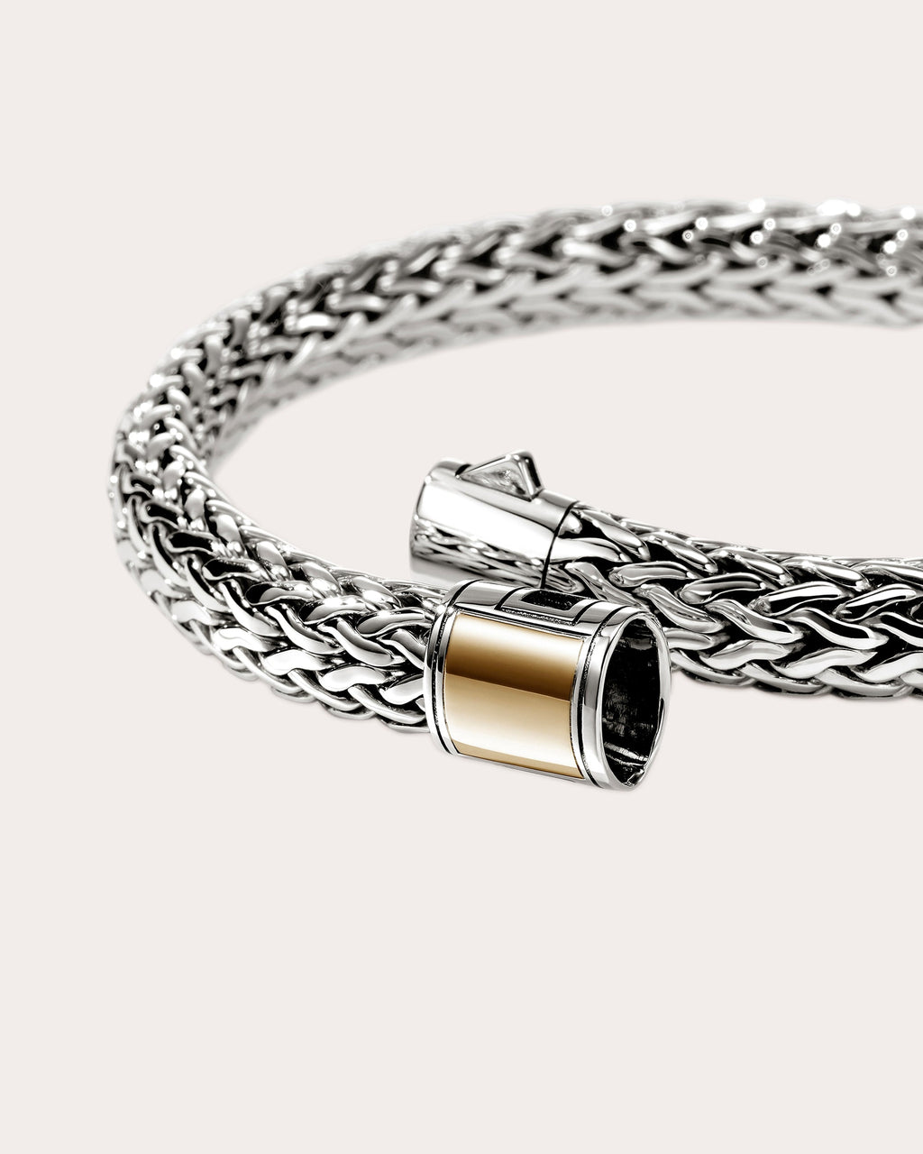 Two-Tone 7.5mm Icon Chain Bracelet