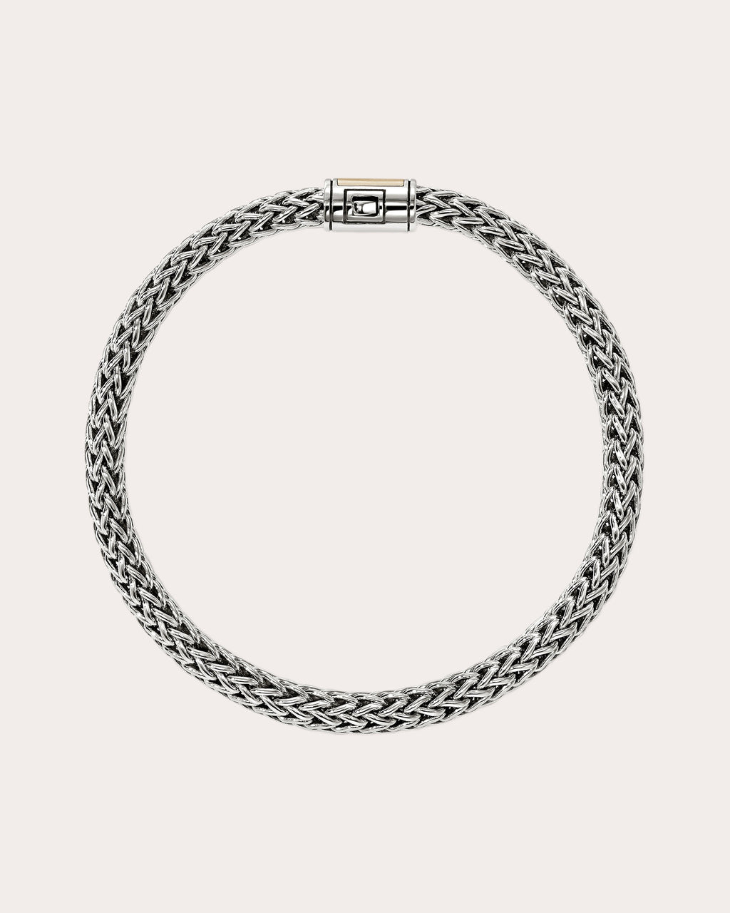 Two-Tone 7.5mm Icon Chain Bracelet