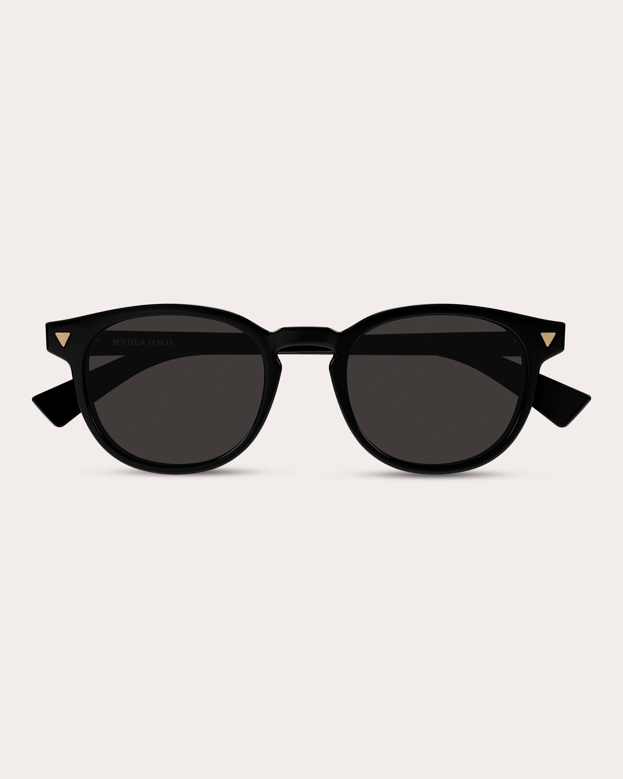 Triangle Round-Frame Acetate Sunglasses