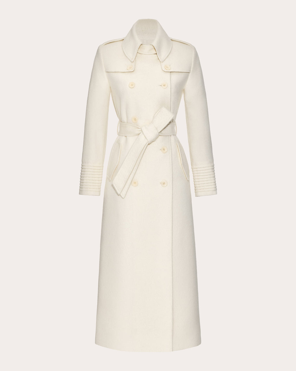 Baby Alpaca Maxi Trench Coat