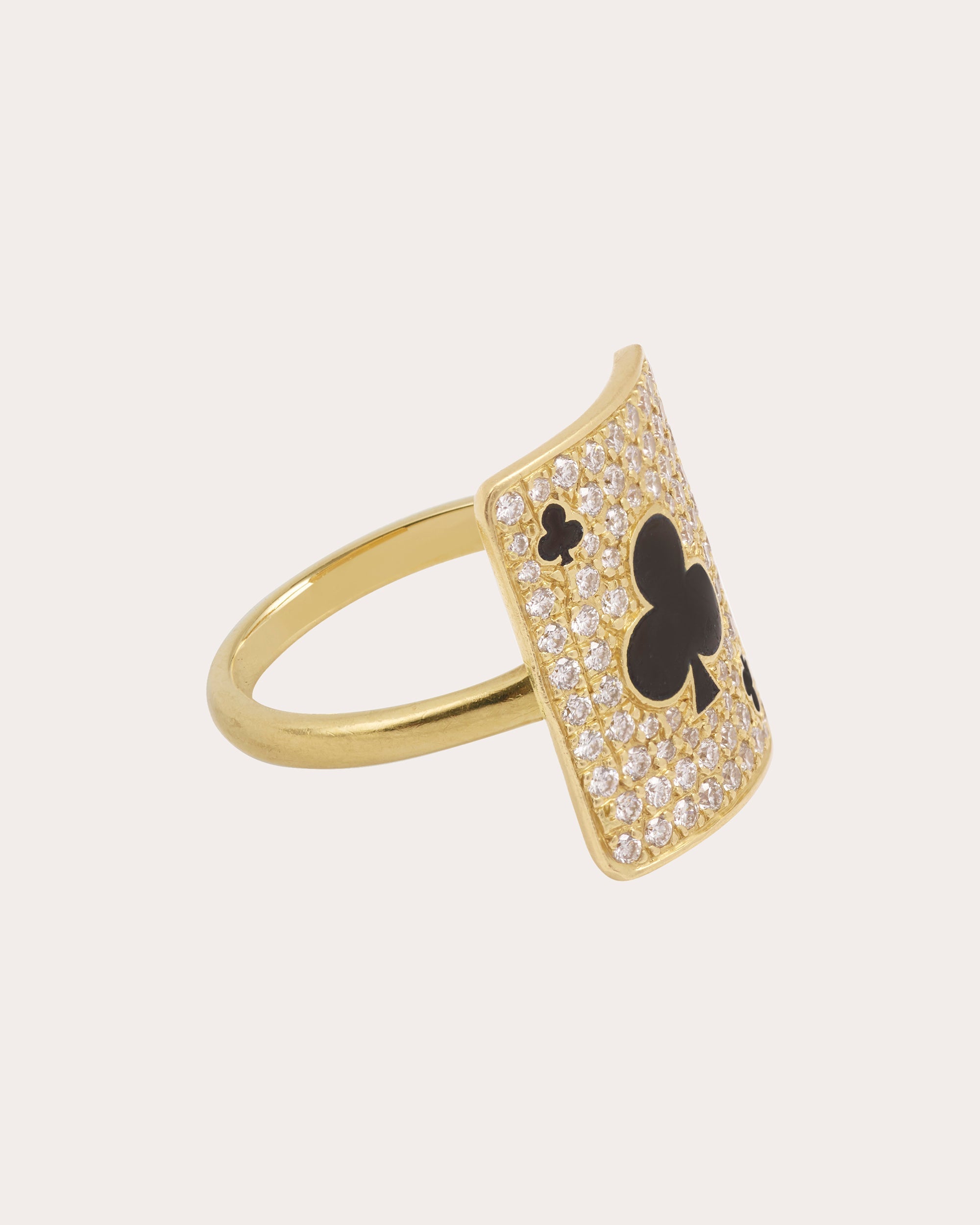 Diamond & 18k Gold Harmonie Pinky Ring