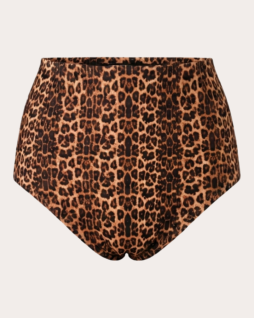 Banes Leopard High-Rise Bikini Bottoms