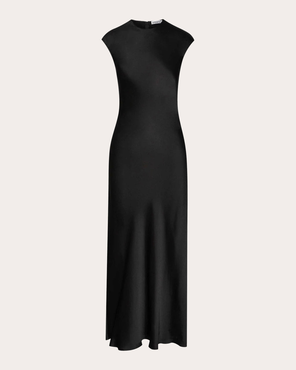 Bias-Cut Satin Maxi Dress