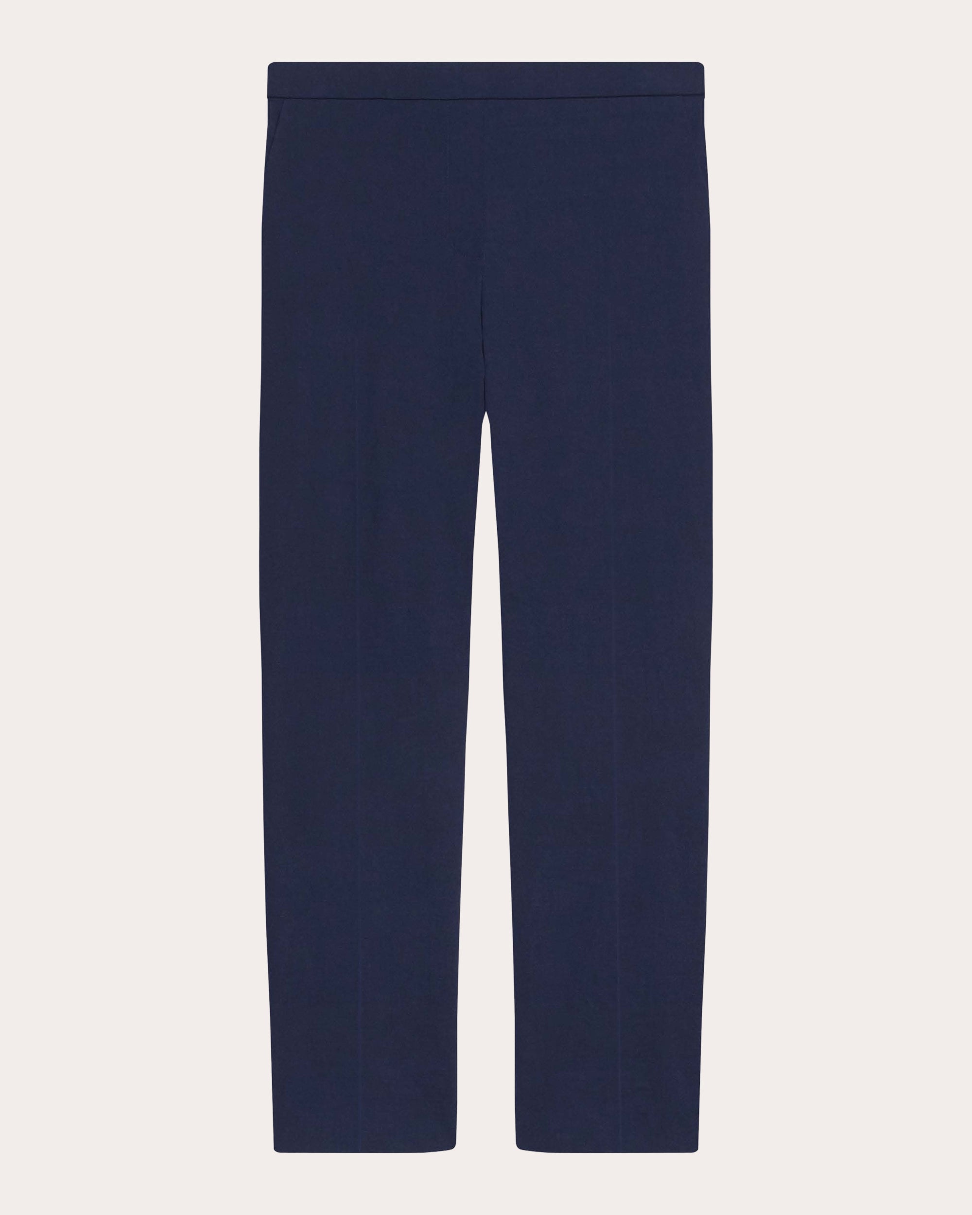 Treeca Good Linen Cropped Pull-On Pants