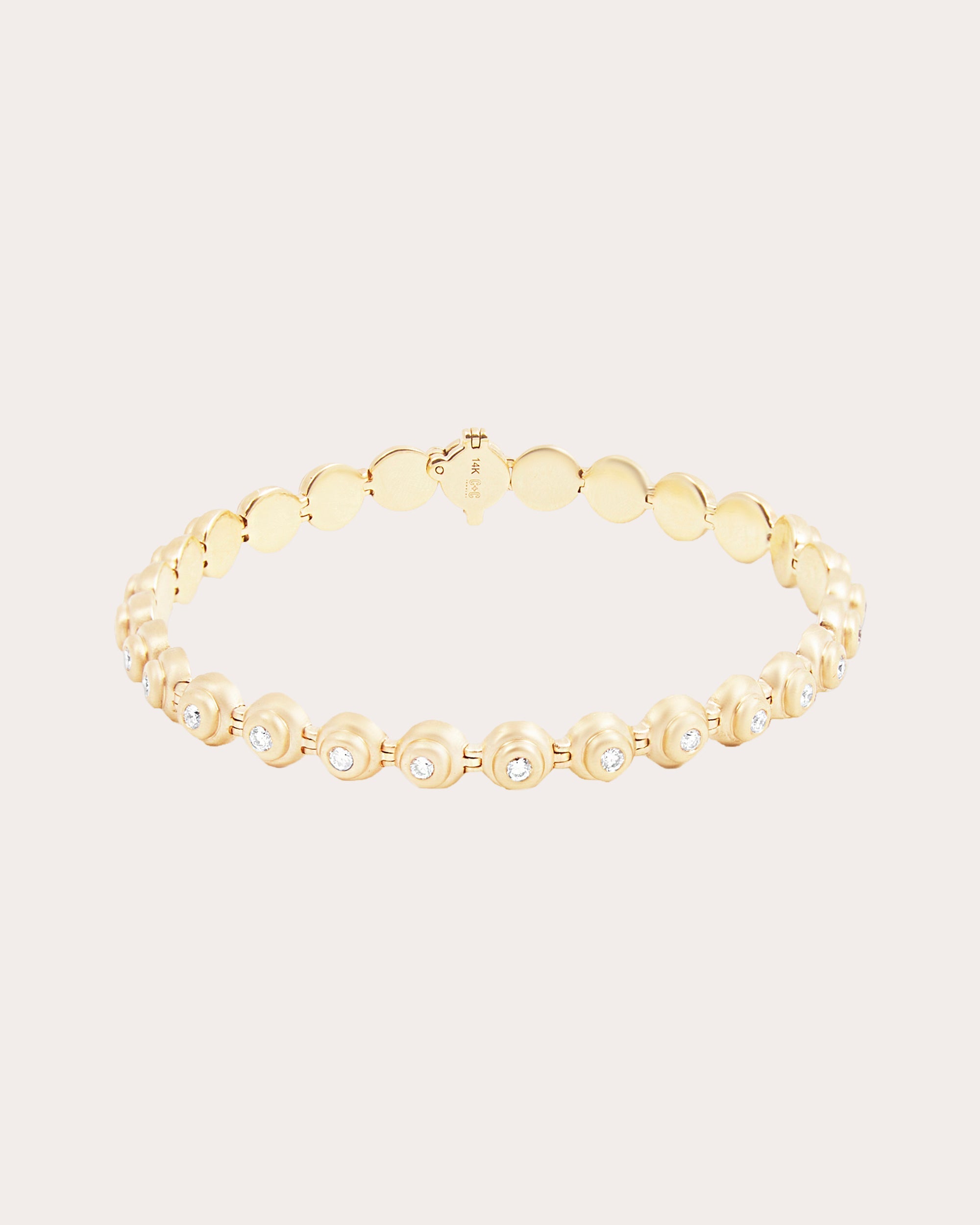 Diamond & 14k Gold Evolve Link Bracelet