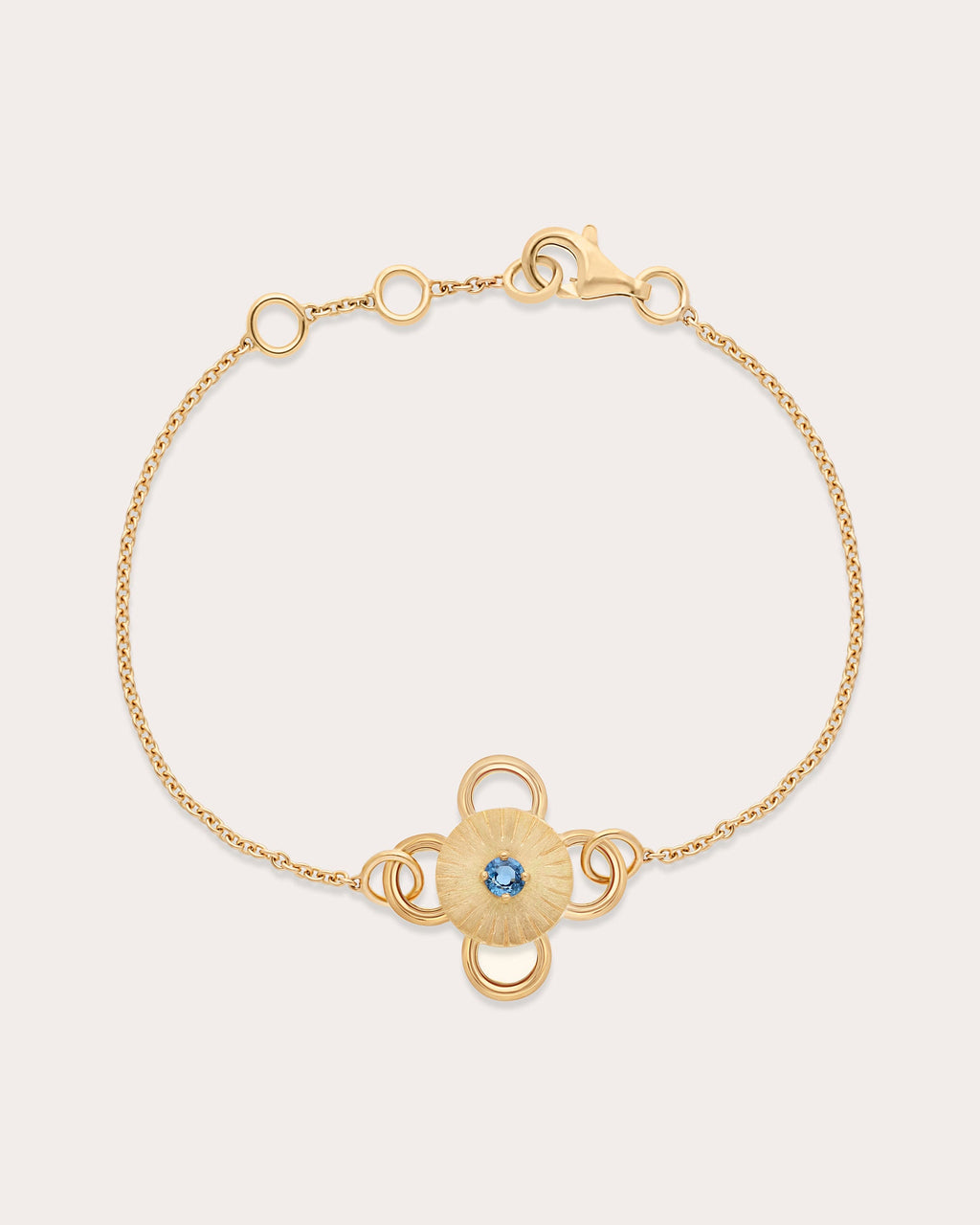 18k Gold Baby Bolt Bracelet