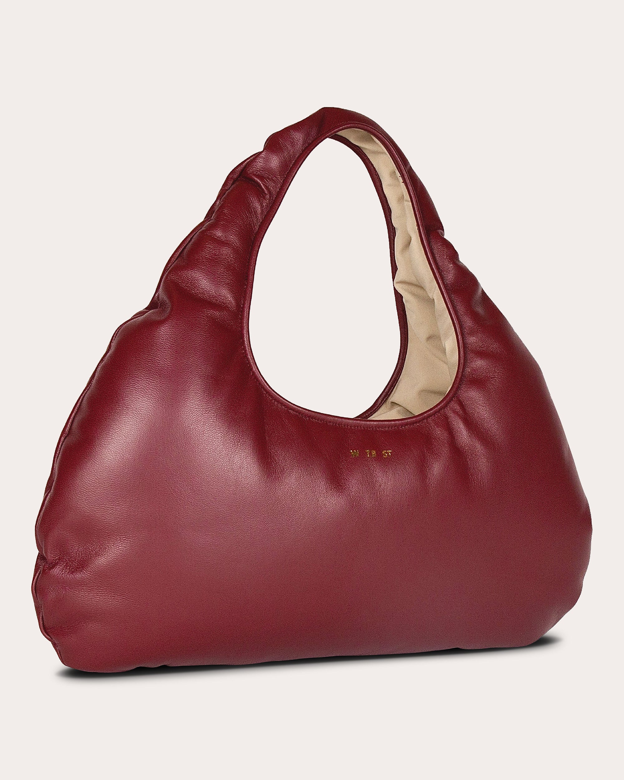 Medium Cloud Leather Shoulder Bag