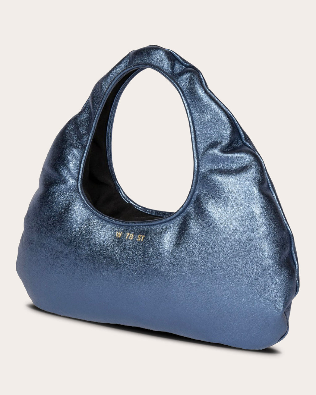 Micro Cloud Metallic Leather Tote