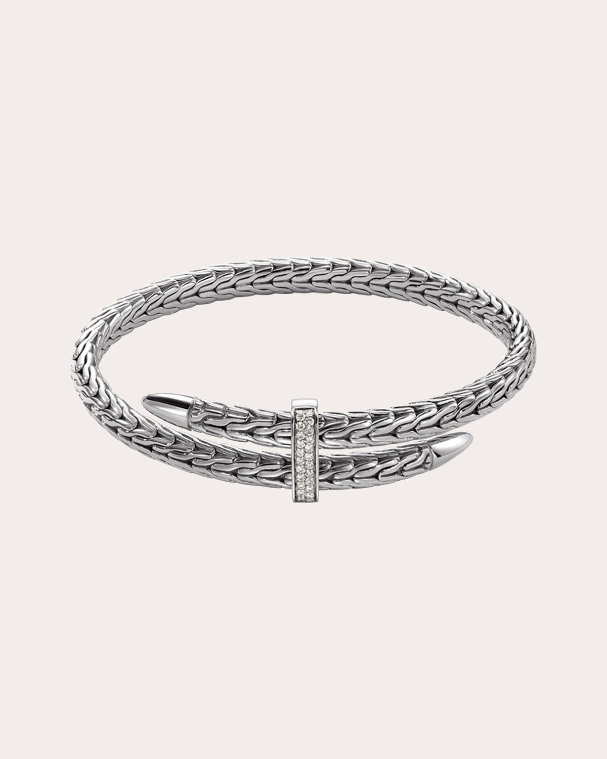 Diamond Spear Pavé Flex Cuff
